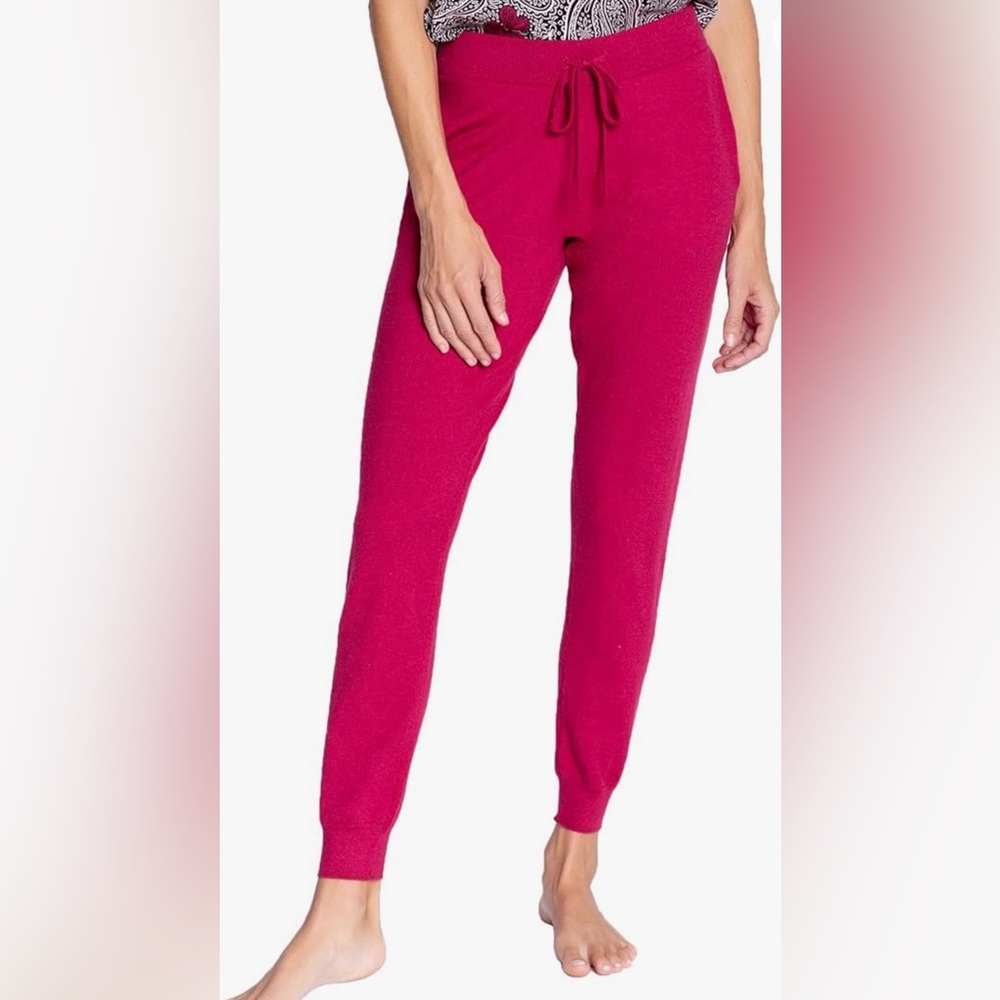 NWT PJ Salvage Pretty In Pointelle Sweater Knit Jogger